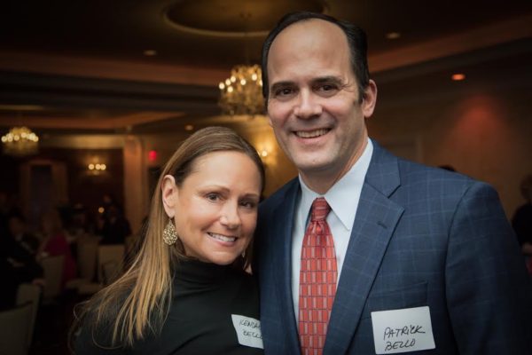 Guest speaker Kendall Bello with her husband Patrick, at the JAACF org annual dinner.